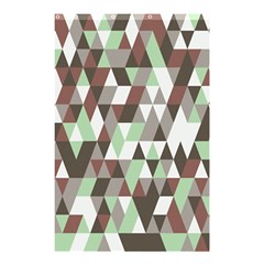 Pattern Triangles Random Seamless Shower Curtain 48  X 72  (small)  by Nexatart