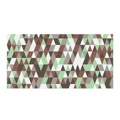 Pattern Triangles Random Seamless Satin Wrap by Nexatart