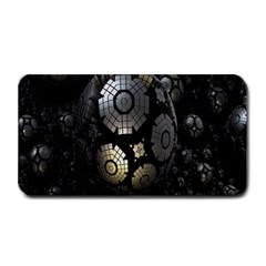 Fractal Sphere Steel 3d Structures Medium Bar Mats by Nexatart