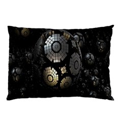 Fractal Sphere Steel 3d Structures Pillow Case by Nexatart