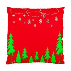 Merry Christmas Standard Cushion Case (two Sides)