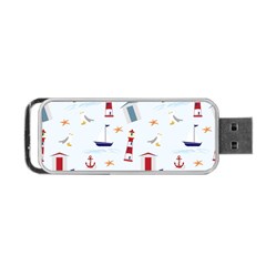 Seaside Beach Summer Wallpaper Portable Usb Flash (one Side) by Nexatart