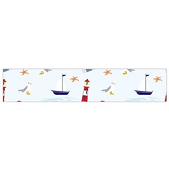 Seaside Beach Summer Wallpaper Flano Scarf (small) by Nexatart