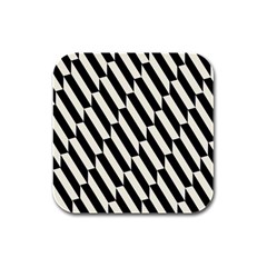 Hide And Seek Malika Rubber Square Coaster (4 Pack)  by Nexatart