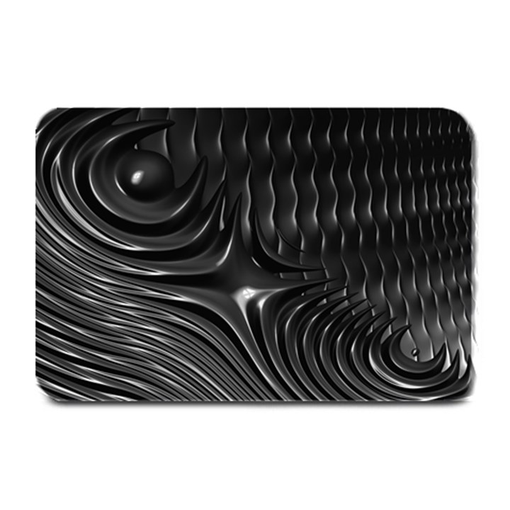 Fractal Mathematics Abstract Plate Mats