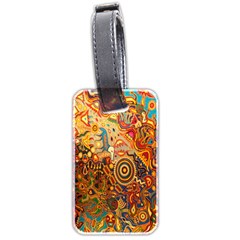 Ethnic Pattern Luggage Tags (two Sides) by Nexatart