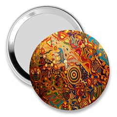 Ethnic Pattern 3  Handbag Mirrors by Nexatart