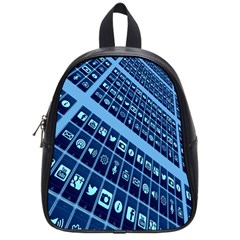 Mobile Phone Smartphone App School Bags (small)  by Nexatart