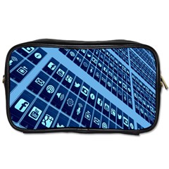 Mobile Phone Smartphone App Toiletries Bags 2-side by Nexatart