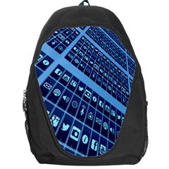 Mobile Phone Smartphone App Backpack Bag by Nexatart