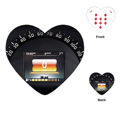 Interior Car Vehicle Auto Playing Cards (heart)  by Nexatart