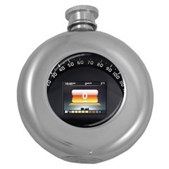 Interior Car Vehicle Auto Round Hip Flask (5 Oz) by Nexatart