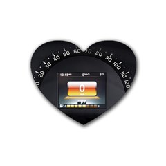 Interior Car Vehicle Auto Rubber Coaster (heart)  by Nexatart