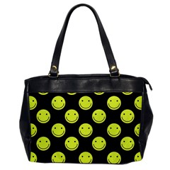 Happy Face Pattern Office Handbags by Nexatart