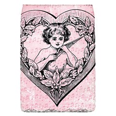 Heart Drawing Angel Vintage Flap Covers (s)  by Nexatart