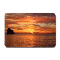 Sunset Sea Afterglow Boot Small Doormat  by Nexatart