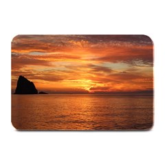 Sunset Sea Afterglow Boot Plate Mats by Nexatart