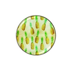 Pineapple Wallpaper Vintage Hat Clip Ball Marker (10 Pack) by Nexatart