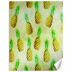 Pineapple Wallpaper Vintage Canvas 18  X 24   by Nexatart