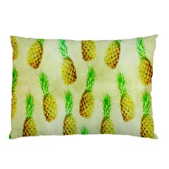 Pineapple Wallpaper Vintage Pillow Case by Nexatart