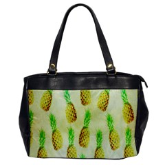 Pineapple Wallpaper Vintage Office Handbags by Nexatart