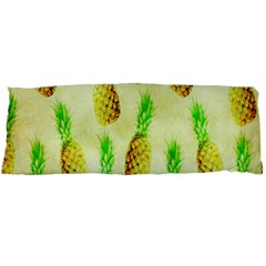 Pineapple Wallpaper Vintage Body Pillow Case Dakimakura (two Sides) by Nexatart