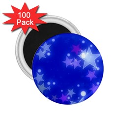 Star Bokeh Background Scrapbook 2 25  Magnets (100 Pack)  by Nexatart