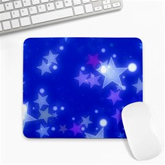 Star Bokeh Background Scrapbook Large Mousepads by Nexatart