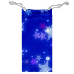 Star Bokeh Background Scrapbook Jewelry Bag by Nexatart