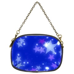 Star Bokeh Background Scrapbook Chain Purses (two Sides)  by Nexatart