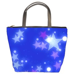 Star Bokeh Background Scrapbook Bucket Bags by Nexatart