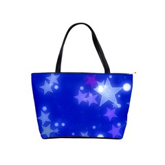 Star Bokeh Background Scrapbook Shoulder Handbags by Nexatart