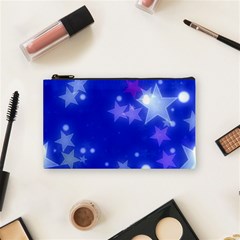 Star Bokeh Background Scrapbook Cosmetic Bag (small)  by Nexatart