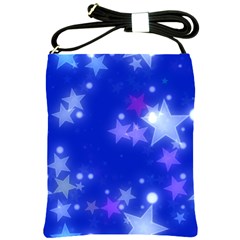 Star Bokeh Background Scrapbook Shoulder Sling Bags by Nexatart