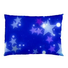 Star Bokeh Background Scrapbook Pillow Case (two Sides) by Nexatart