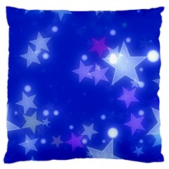 Star Bokeh Background Scrapbook Large Cushion Case (one Side) by Nexatart