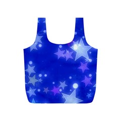 Star Bokeh Background Scrapbook Full Print Recycle Bags (s)  by Nexatart