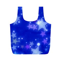 Star Bokeh Background Scrapbook Full Print Recycle Bags (m)  by Nexatart