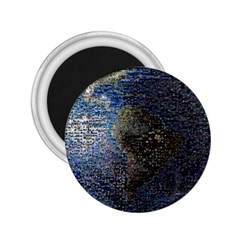 World Mosaic 2 25  Magnets by Nexatart