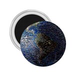 World Mosaic 2.25  Magnets Front