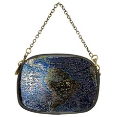 World Mosaic Chain Purses (two Sides)  by Nexatart