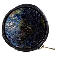 World Mosaic Mini Makeup Bags by Nexatart