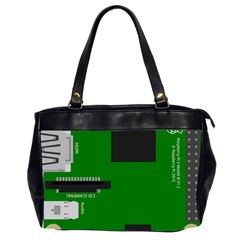 Raspberry Pi 3 Vector Office Handbags (2 Sides)  by Nexatart