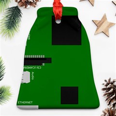 Raspberry Pi 3 Vector Ornament (bell) by Nexatart