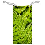 Fern Nature Green Plant Jewelry Bag Back