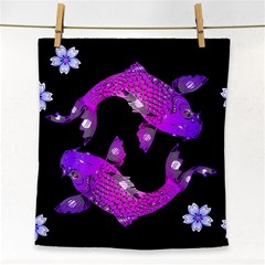 Koi Carp Fish Water Japanese Pond Face Towel by Nexatart