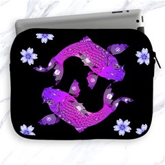 Koi Carp Fish Water Japanese Pond Apple Ipad 2/3/4 Zipper Cases by Nexatart