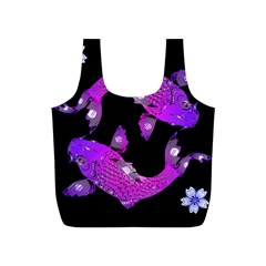 Koi Carp Fish Water Japanese Pond Full Print Recycle Bags (s)  by Nexatart