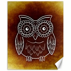 Owl Abstract Funny Pattern Canvas 16  X 20   by Nexatart