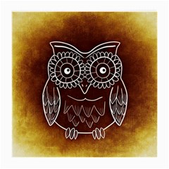 Owl Abstract Funny Pattern Medium Glasses Cloth by Nexatart